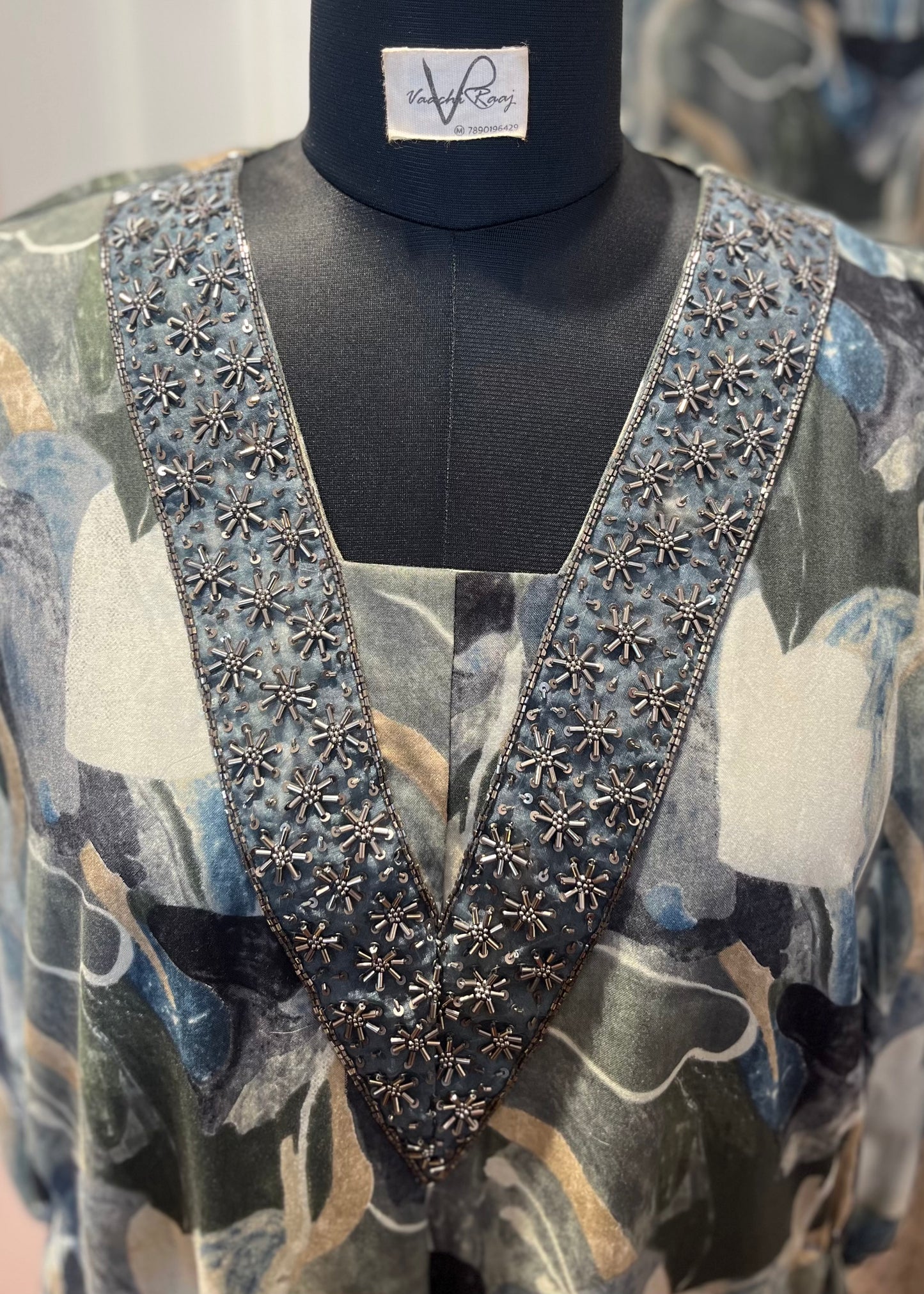 Sequin Embroidered Co-ord Set