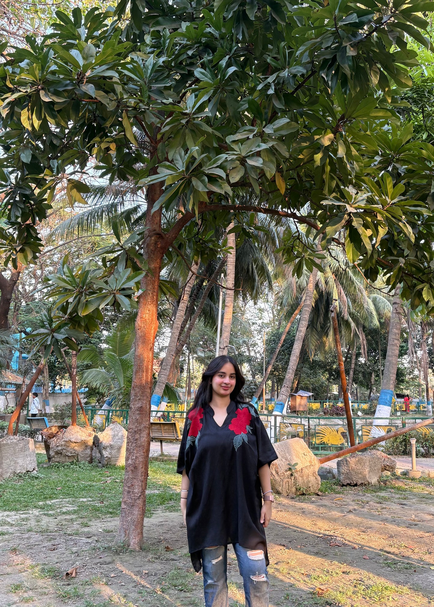 Hibiscus Applique Top