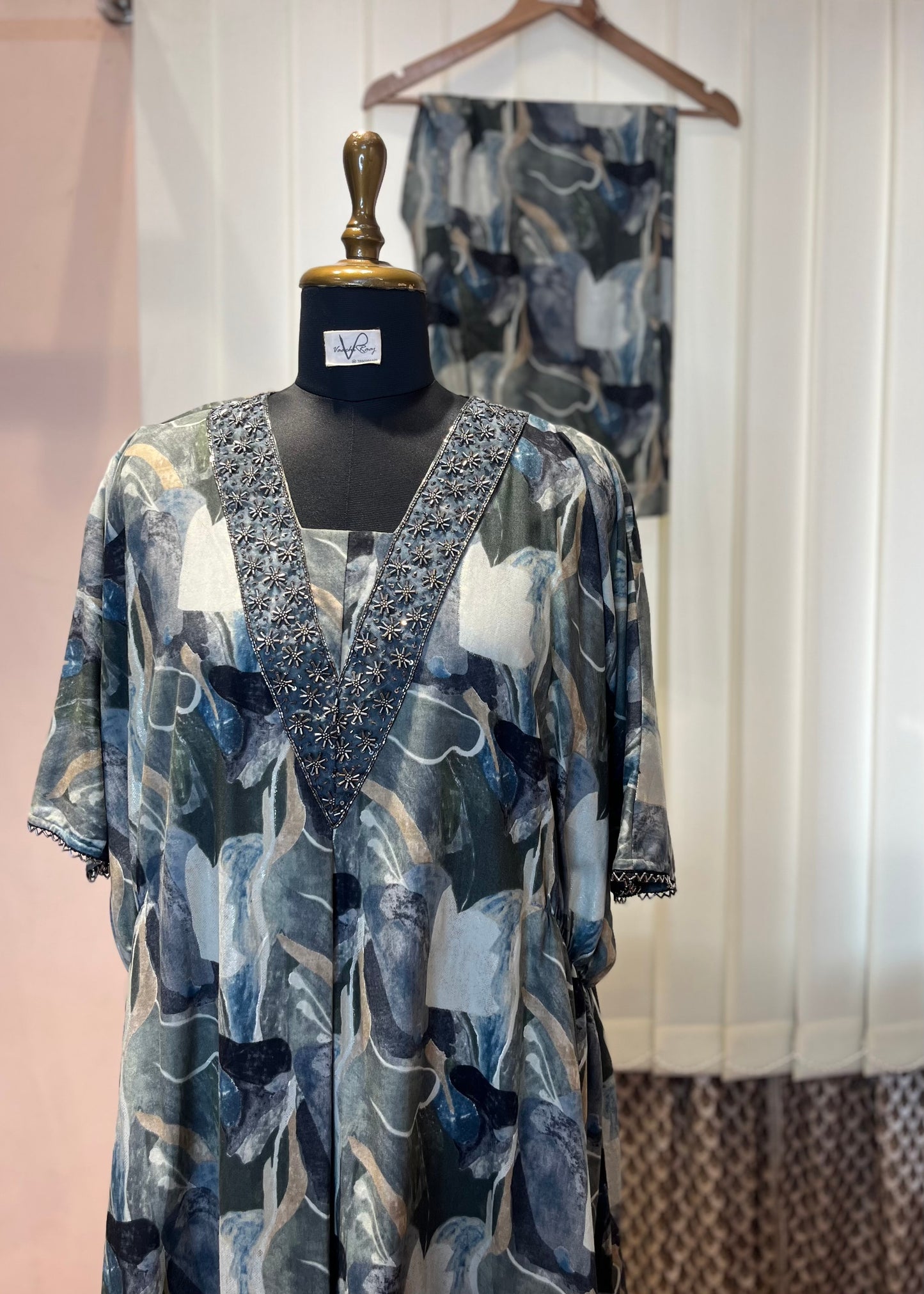 Sequin Embroidered Co-ord Set