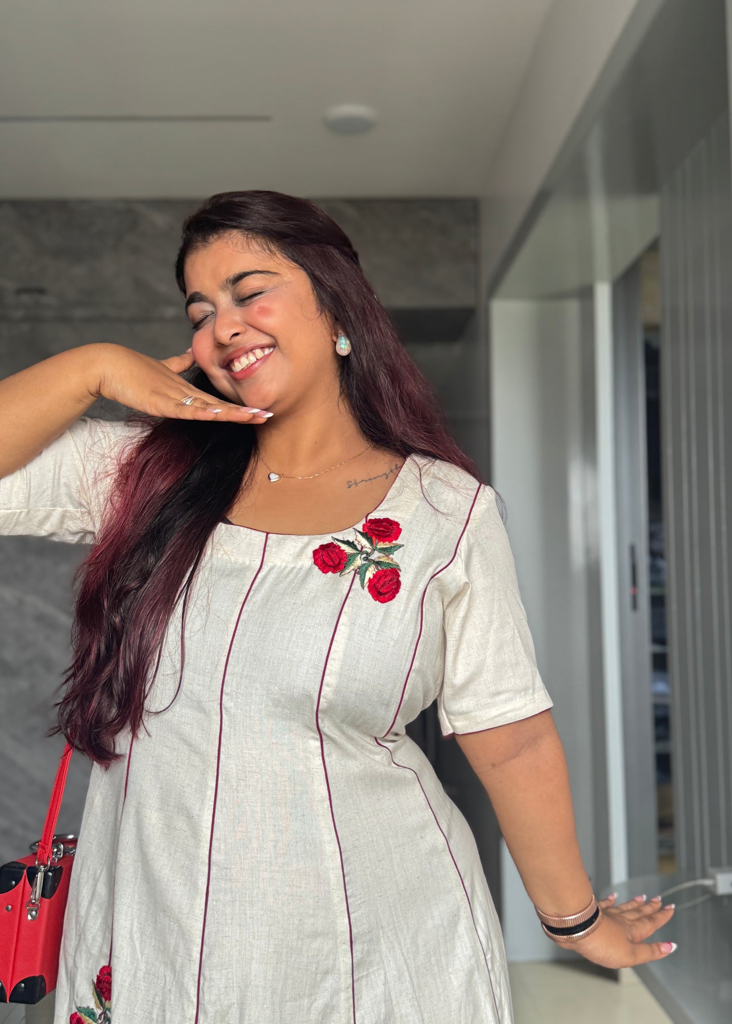 The Cherry Line Dress