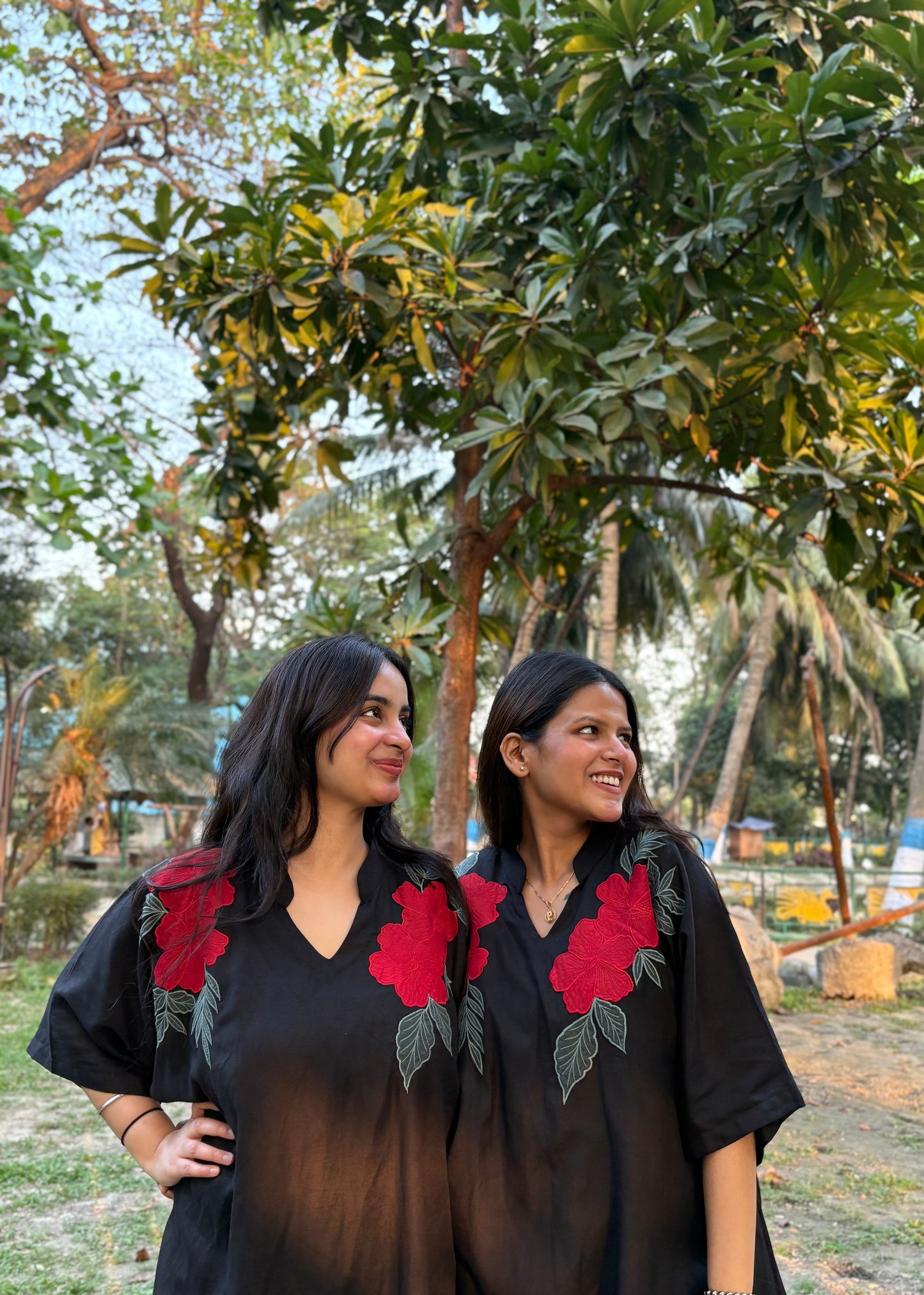 Hibiscus Applique Top