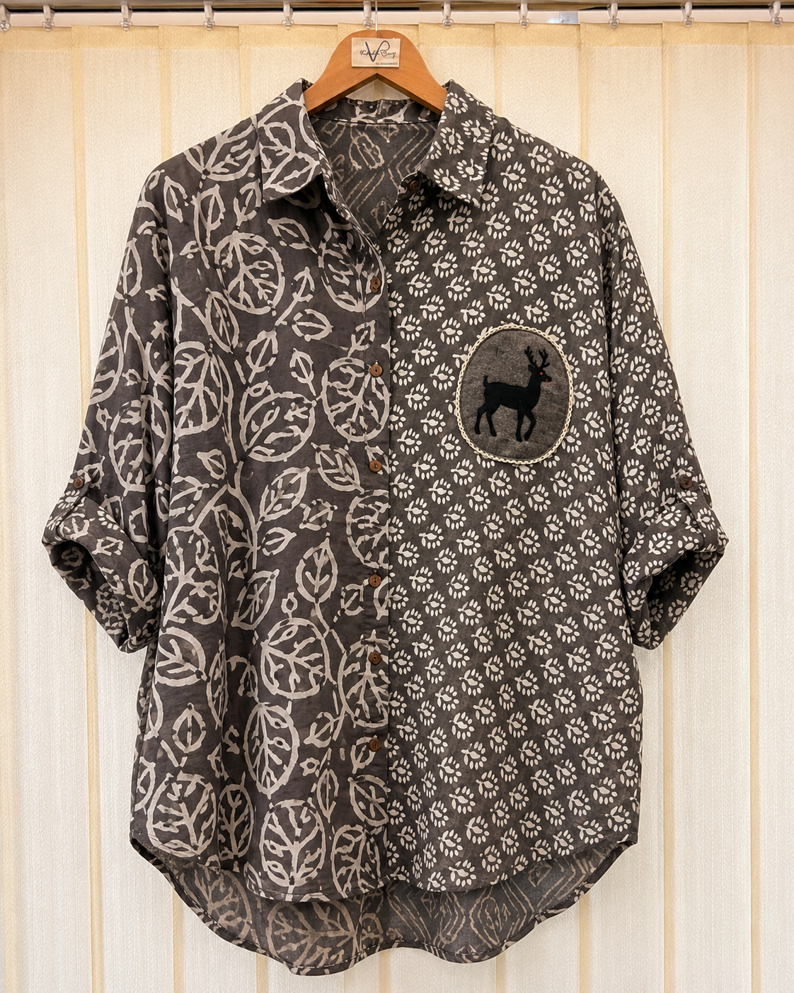 Deer Handblock Shirt